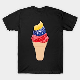 Venezuelan Flag Ice Cream T-Shirt